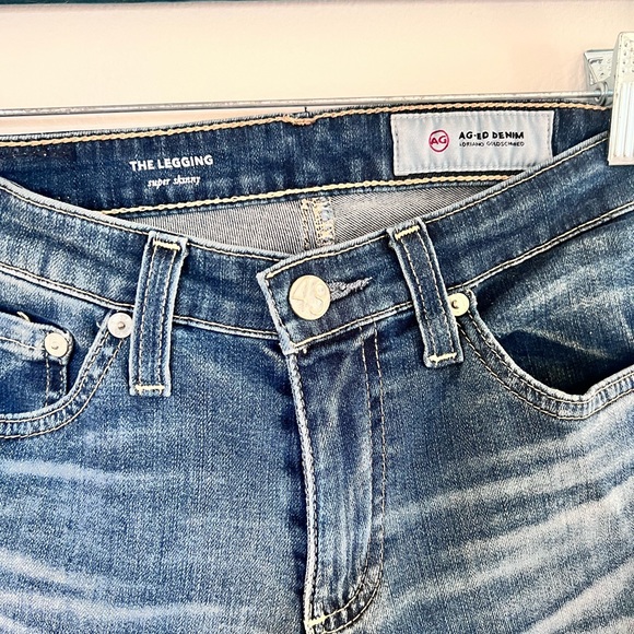 AG The Leggings Super Skinny crop Jeans - Picture 3 of 5